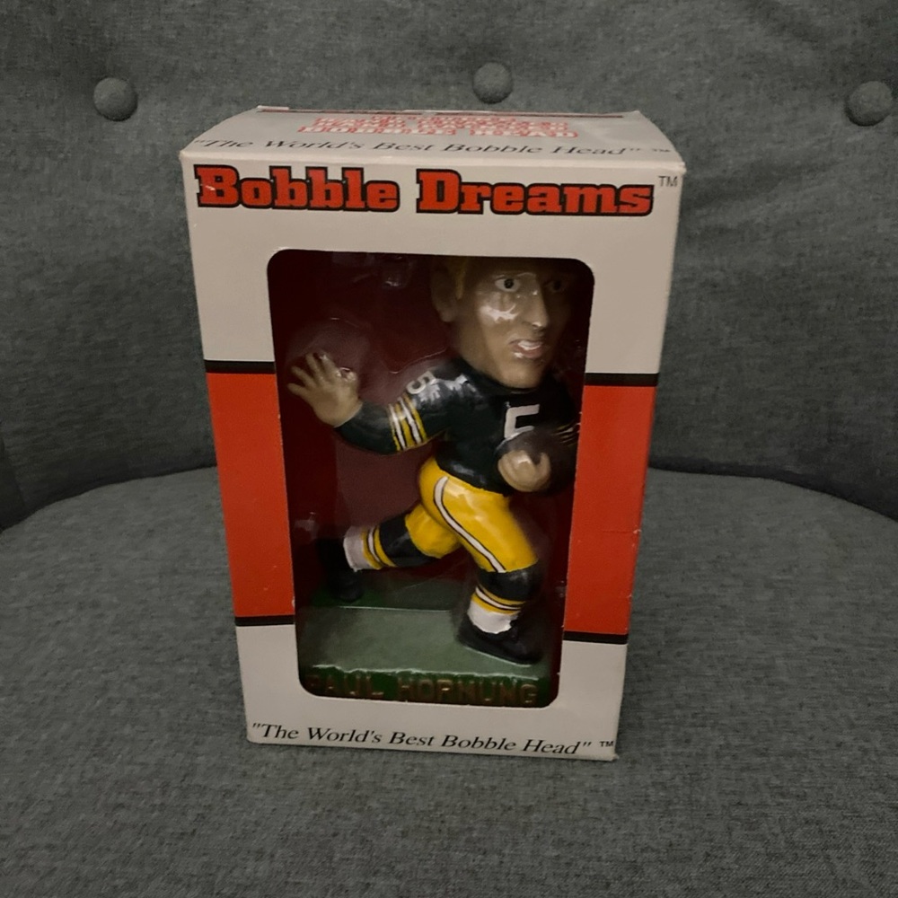 Bobble Dreams Football Bobblehead #5 Paul Hornung Green Bay Packers